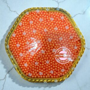 Talambralu Beads Model (Orange Colour with Packing in Tray)