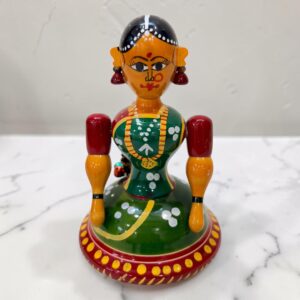 Butta Bomma Kumkum Box (Medium size Height 5Inches)