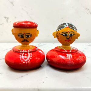 Raja Rani Kumkum set / Kumkum box