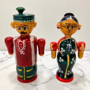 Baby Marriage Couple Set / Pelli Set (Height 4.5 Inches)