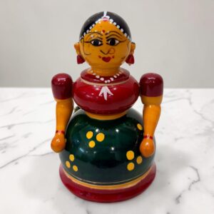 Butta Bomma Kumkum Box (Small size Height 4 Inches)