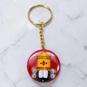 Balaji Key Chain (Red Colour)