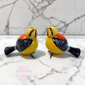 Etikoppaka Wooden Birds Showpiece