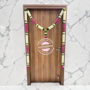 Door Gajamala (Pink Colour Flowers)