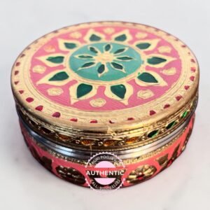 Meenakari Steel Box