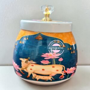 Pichwai Jars (4 Inch)